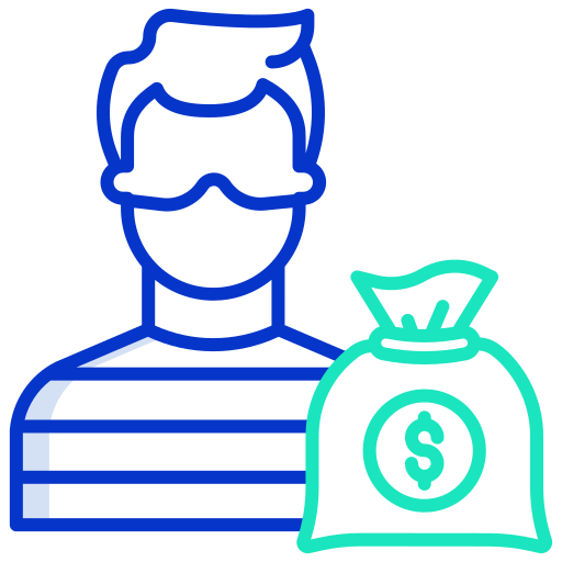 Robber Icongeek26 Outline Colour icon