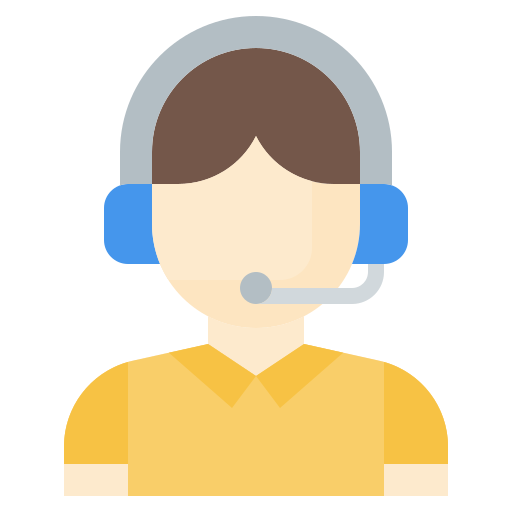 Call center agent Surang Flat icon