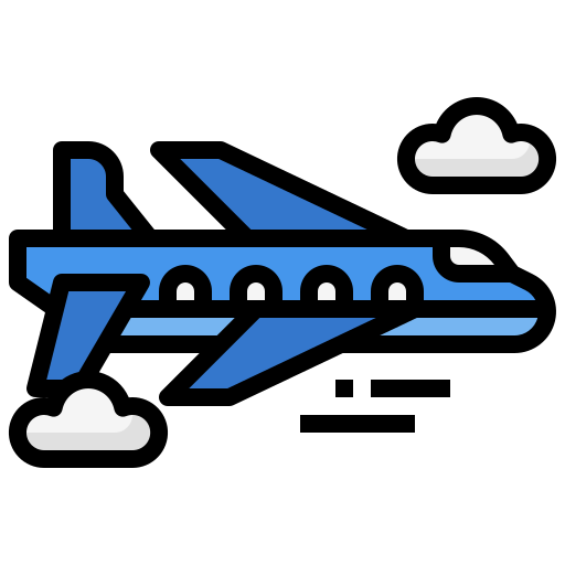 비행 Surang Lineal Color icon