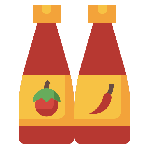 Sauce Surang Flat icon