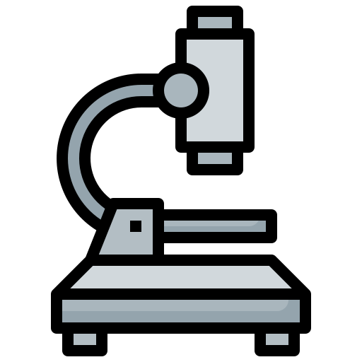 Microscope Surang Lineal Color icon