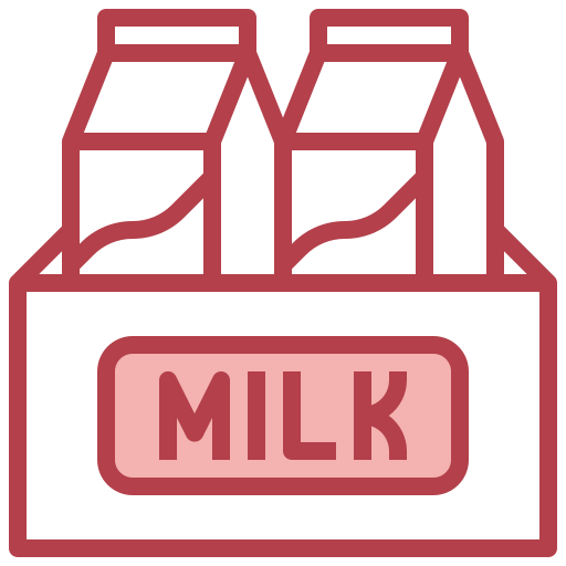 Milk box Surang Red icon