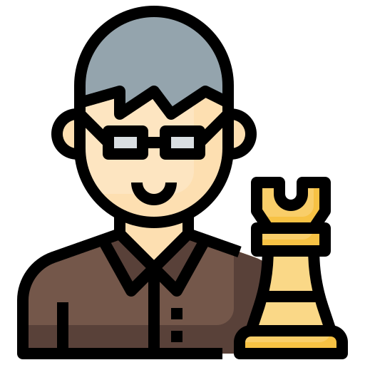 Chess player Surang Lineal Color icon