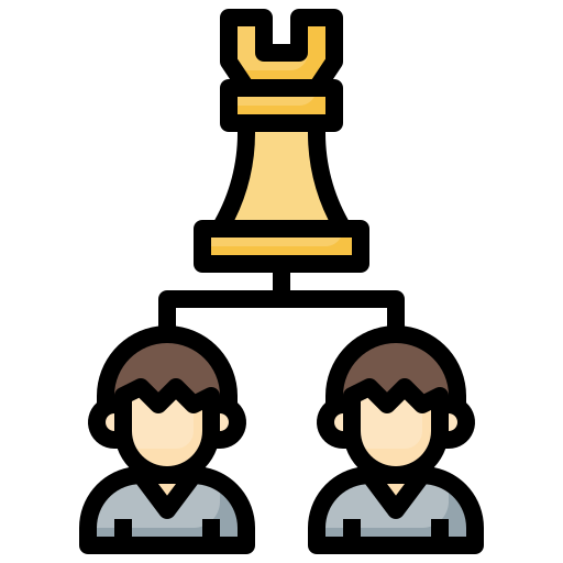 jogo de xadrez Surang Lineal Color Ícone
