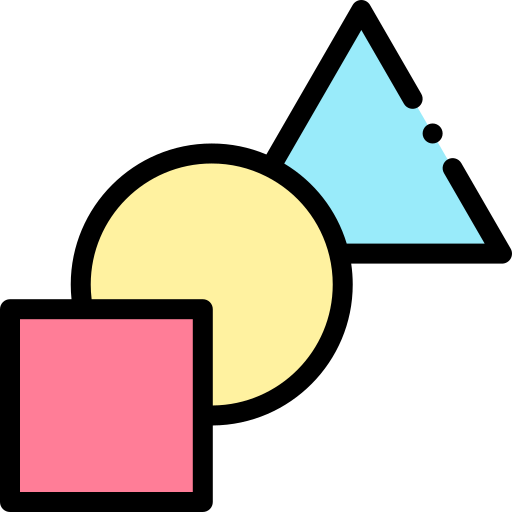形状 Detailed Rounded Lineal color icon