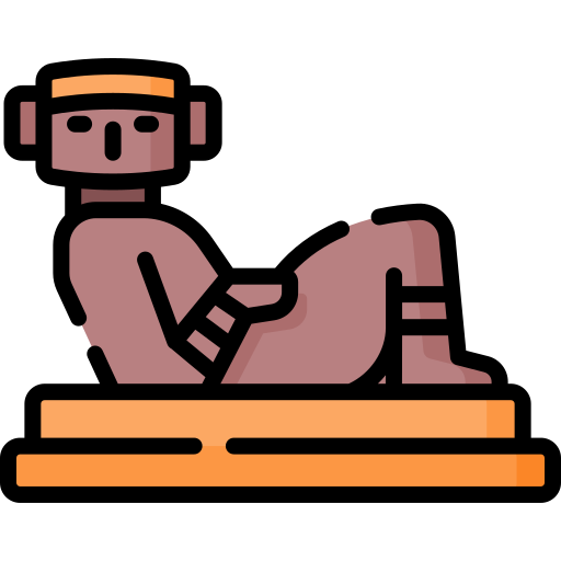 Chac mool Special Lineal color icon