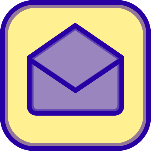 mail Generic Outline Color icon