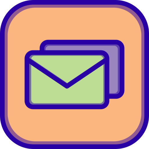 Mails Generic Outline Color icon