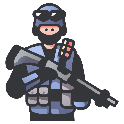Swat MaxIcons Lineal color icon
