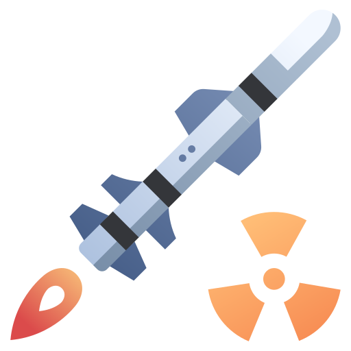 jądrowy MaxIcons Flat ikona