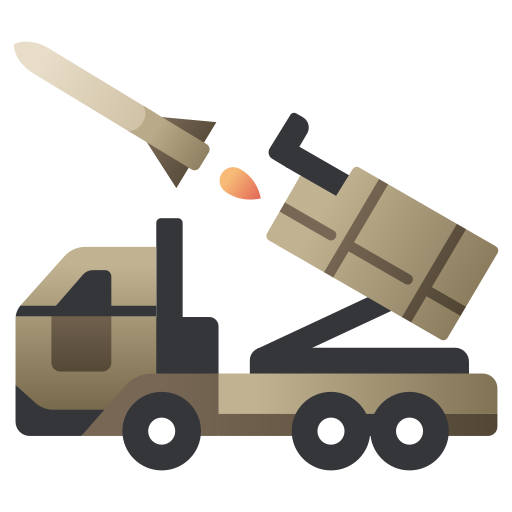 Missiles MaxIcons Flat icon