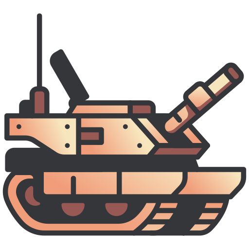 Tank MaxIcons Lineal color icon
