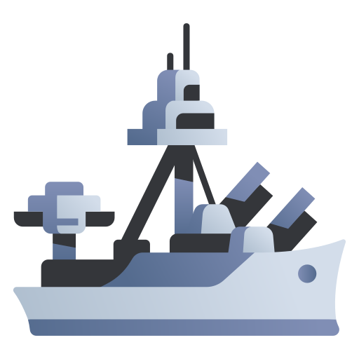 Battleship MaxIcons Flat icon