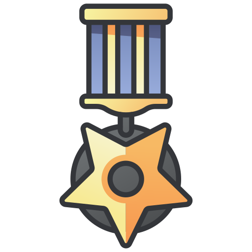 Medal MaxIcons Lineal color icon