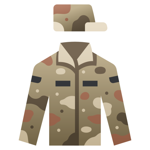 soldado MaxIcons Flat icono