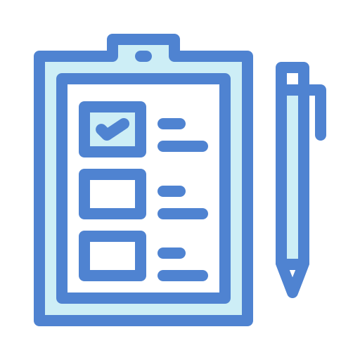 checkliste Generic Blue icon