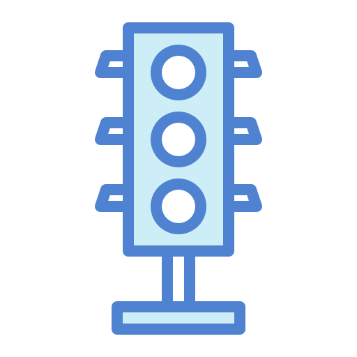 semáforo Generic Blue icono