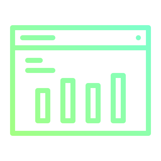 Web traffic Generic Gradient icon