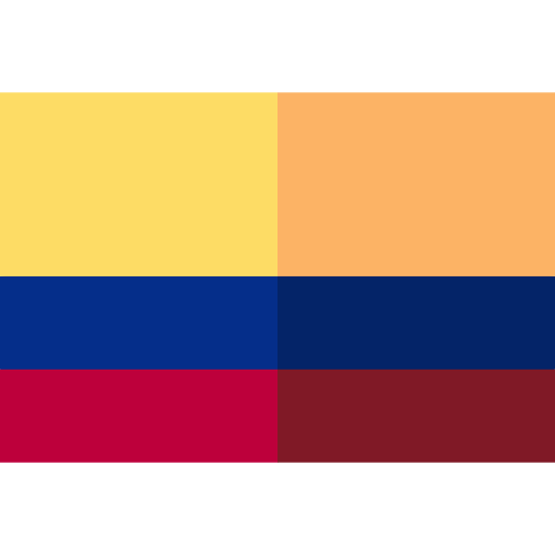colombia Basic Straight Flat icona