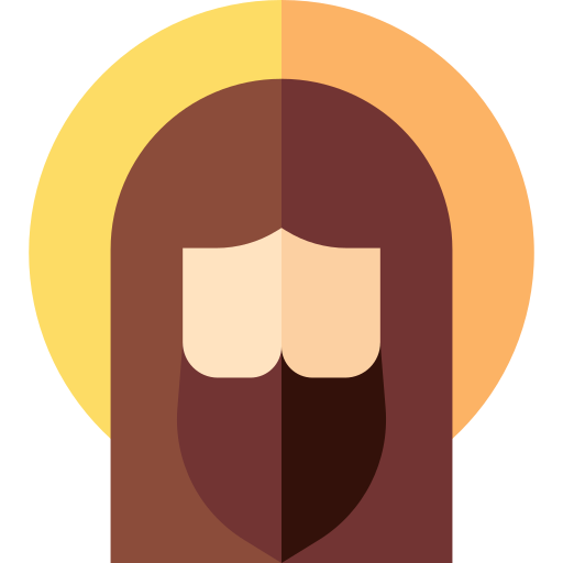 예수 Basic Straight Flat icon
