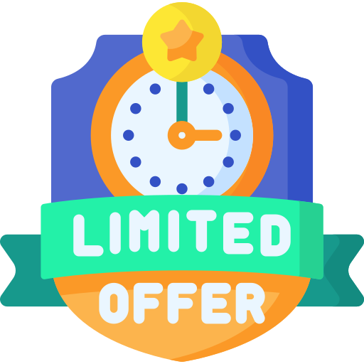 Limited time Special Flat icon