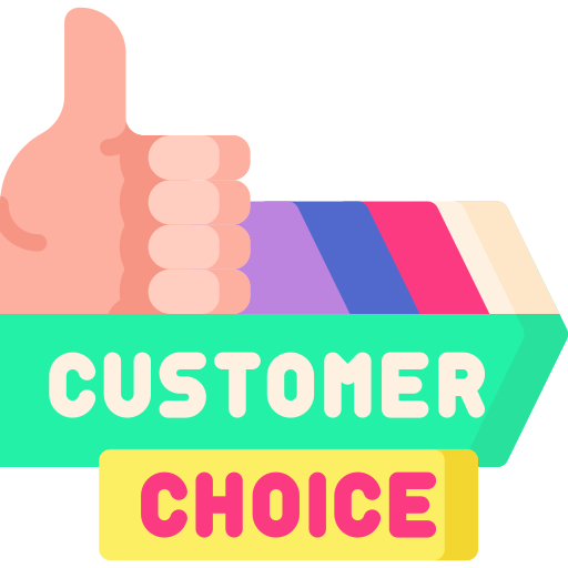 Customer choice Special Flat icon