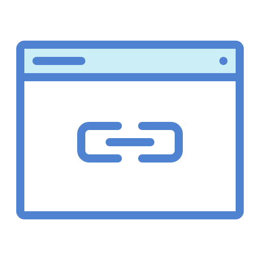 verknüpfung Generic Blue icon