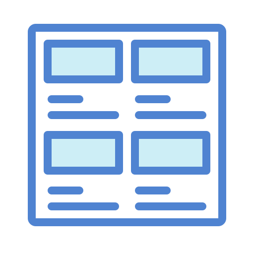 storyboard Generic Blue Icône