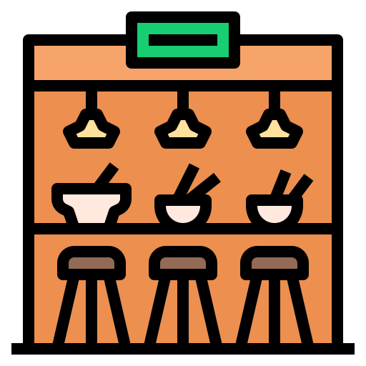Cafeteria Generic Outline Color icon