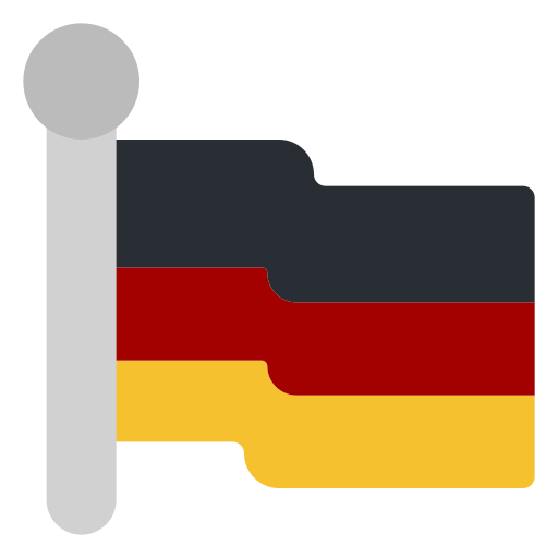 niemiecka flaga Generic Flat ikona