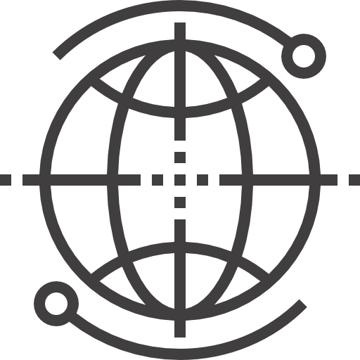 지구 행성 Maxim Flat Lineal icon