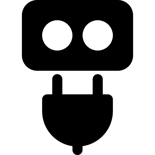 eléctrico Basic Rounded Filled icono