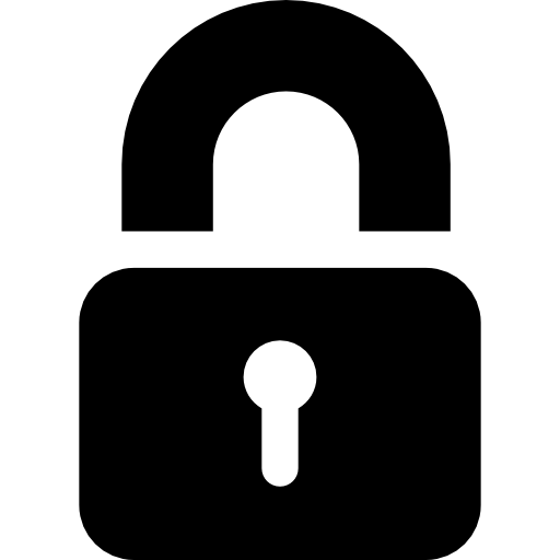 sistema di sicurezza Basic Rounded Filled icona