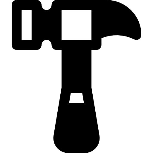 hamer Basic Rounded Filled icoon