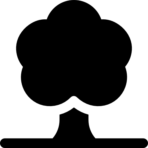 bäume Basic Rounded Filled icon