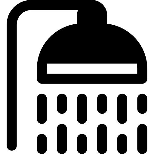 Shower Basic Rounded Filled icon