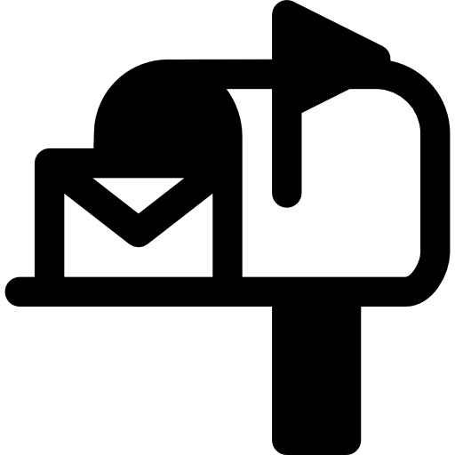 mailed Basic Rounded Filled icon