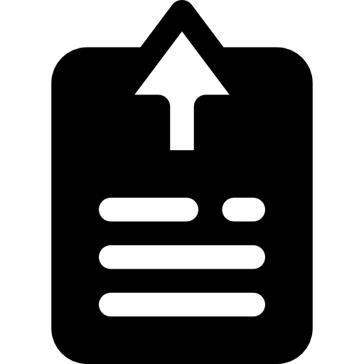 archivo de texto Basic Rounded Filled icono