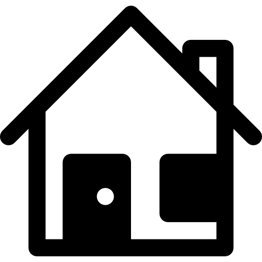 hogar Basic Rounded Filled icono