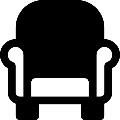 Sit down Basic Rounded Filled icon