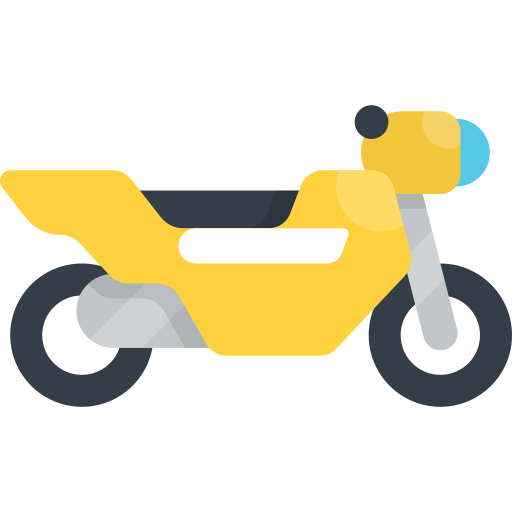 motocicleta Special Flat Ícone