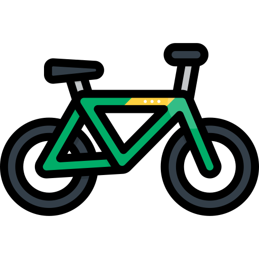 bicicleta Special Lineal color Ícone