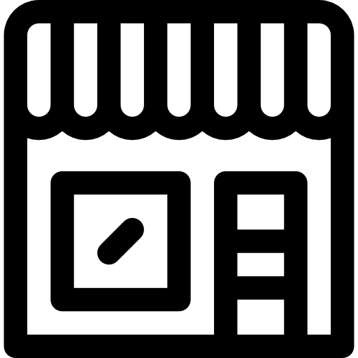 sklep internetowy Basic Rounded Lineal ikona