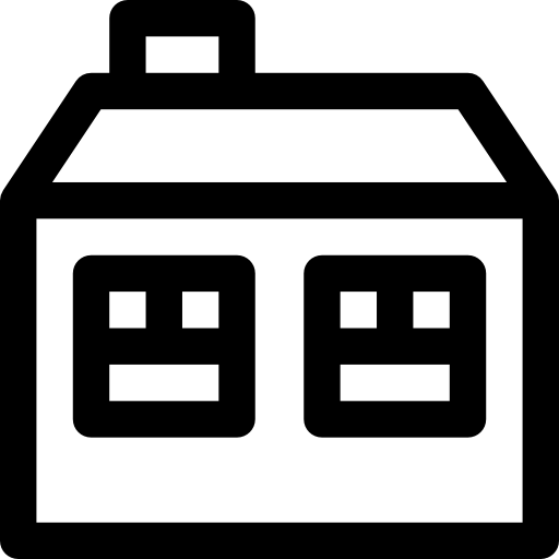 House things Basic Rounded Lineal icon