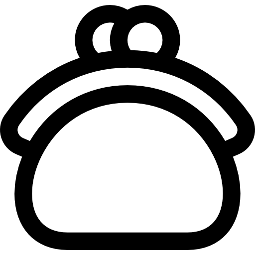 Purses Basic Rounded Lineal icon