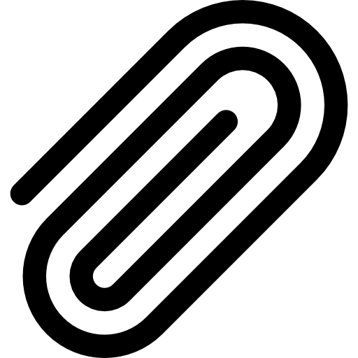 angebracht Basic Rounded Lineal icon