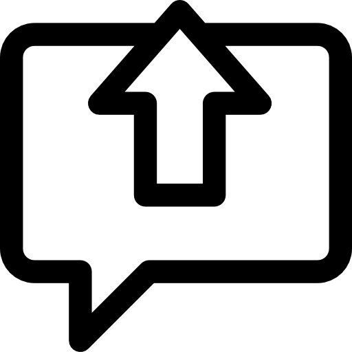 dialog Basic Rounded Lineal ikona