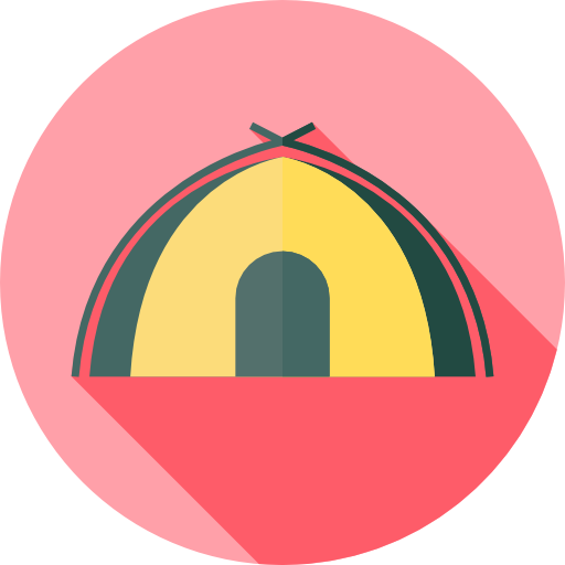 tenda Flat Circular Flat icona