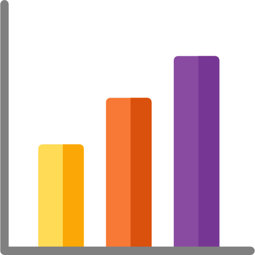 Bar chart Special Flat icon