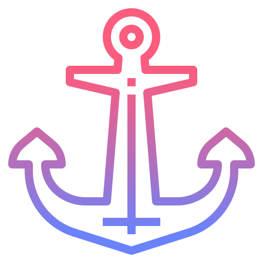 Якорь Nhor Phai Lineal Gradient иконка